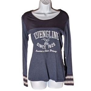 Yuengling Beer Long Sleeve Baseball Style Women's Graphic Tee